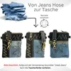 Sunsa Damen Umhängetasche. Nachhaltige Tasche aus Canvas Produktbild-Vorschau 4