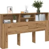 vidaXL Čelní skříň Artisan dub 180 x 19 x 103,5 cm Materiál Náhled obrázku produktu 2
