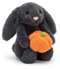 Halloween Plüschtier Set Kaninchen Krähe Geist Fledermaus Produktbild-Vorschau 1