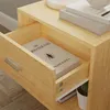 Relaxdays, table de chevet avec tiroir et étagère ouverte, Voir les images du produit 5