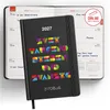 Taschenkalender 2027 A6 Mosaik bunt - 1 Woche 2 Produktbild-Vorschau 1