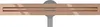 Mexen Flat 360° Slim scarico lineare girevole 60 cm, oro Anteprima dell’immagine prodotto 4