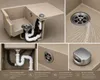 Granitspüle Beige Küchenspüle Granit Siphon Einbauspüle Produktbild-Vorschau 2