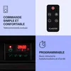 Klarstein Cheminee Electrique Effet Flamme, Cheminée Voir les images du produit 3