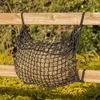 QHP Slowfeeder Siatka na siano Dwustronna, kolor: czarny, Podgląd zdjęcia produktu 1