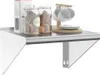 vidaXL Wandregal 50x45x31 cm Silbern Edelstahl Produktbild-Vorschau 4