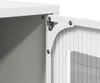 TV-Schrank Weiß 100,5x39x60,5 cm Stahl, TV-Schränke Produktbild-Vorschau 10