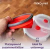 mixcover faltbare Frischhaltedose mit Deckel aus Silikon Produktbild-Vorschau 3