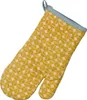 Topfhandschuh - Gelb - Blau - Baumwolle - 18 x 31 cm Produktbild-Vorschau 1
