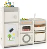GOPLUS Kinder Spielzeugregal, Kinderregal mit magnetischem Produktbild-Vorschau 1