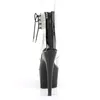 ADORE-724RS Damen Sandale von Pleaser, Transparent Schwarz Produktbild-Vorschau 4
