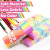 8 Stück Radiergummi Kinder, Regenbogen Radiergummi Weich Produktbild-Vorschau 4