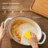 Casserole en fonte (7,1 litres), forme ovale, incluant des Voir les images du produit 8