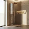 A modern bathroom with a walk-in shower. Anteprima dell’immagine prodotto