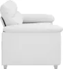 vidaXL 2-Sitzer-Sofa Weiß 160x81x84 cm Kunstleder Produktbild-Vorschau 5
