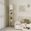 Puluomis Lampadaire 3 niveaux Lampadaire sur pied Lampe de Voir les images du produit 3