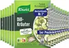 A stack of Knorr Salatkrönung Dill-Kräuter seasoning packets. Produktbild-Vorschau