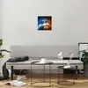 Bilder auf glas - Kosmos Sputnik - 30x30cm - Glasbilder - Produktbild-Vorschau 6