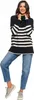 Maglioni da donna - maglione a righe, taglia XXL - taglio Anteprima dell’immagine prodotto 9