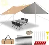 Sonnensegel, Zeltplane, Wasserdicht, Ultraleicht Camping Produktbild-Vorschau 1