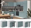 Küchenunterschrank Vicco R-Line Blau-Grau 80 cm , ohne Produktbild-Vorschau 3