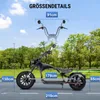 M1P E-Chopper Elektro-Kleinkraftrad 45 km/h, 2000W, 60V Produktbild-Vorschau 5