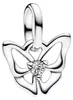 Mini-charm papillon PANDORA argenté 794519C00 Voir les images du produit 1