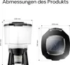 Zasilany energią słoneczną karmnik dla ryb SunSun CFF-212, Podgląd zdjęcia produktu 3