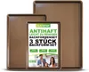 NutriChef Backblech, 3- Teilig- Backbleche, Ofenbleche für Produktbild-Vorschau 1