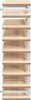 A product image of a wooden wine rack with multiple shelves. Náhľad obrázku produktu