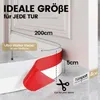 Türdichtung selbstklebend Zugluftstopper Tür 200cm Produktbild-Vorschau 3