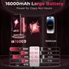 Comparison of two smartphones, highlighting battery capacity and usage times. Anteprima dell’immagine prodotto