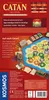 The back of a board game box for Catan, showing game components and descriptive text. Anteprima dell’immagine prodotto