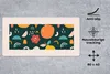 MuchoWow® Schreibtischunterlage Orange - Birnen - Obst - Produktbild-Vorschau 3
