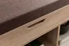 Schuhbank WL5.344 mit Sitzfläche Garderoben-Bank Holz Produktbild-Vorschau 7