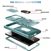 Exploded view of a phone case showing its layers and components. Produktbild-Vorschau