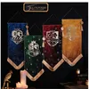 Harry Potter decoratieartikel: Slytherin vlag, multicolor, Productafbeelding-voorbeeld 3