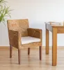 Rattan Bananenkreise Armstuhl Mit Kissen 56*60*85 Produktbild-Vorschau 2