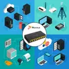 LAN SWITCH 8 PORT GIGABIT ETHERNET RJ45 1000 Mb FÜR Produktbild-Vorschau 8