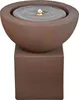 Heissner Gartenbrunnen-Sockel Cube", Terracotta Produktbild-Vorschau 2