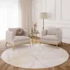 A living room scene with two armchairs, a side table, a floor lamp, and a round rug. Produktbild-Vorschau