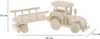 TRAKTOR MIT ANHÄNGER Holz-Decoupage EKO PL Kinderspielzeug Produktbild-Vorschau 2
