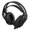 A black gaming headset is shown against a white background. Náhled obrázku produktu
