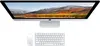 An Apple iMac computer with its keyboard and mouse, displayed from a top-down perspective against a white background. Produktbild-Vorschau