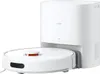 A white Xiaomi robot vacuum cleaner is docked in its charging station. Anteprima dell’immagine prodotto