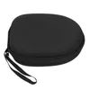 A black headphone case with a handle is shown against a white background. Voir les images du produit