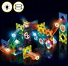 Malplay Magnetické stavební bloky Stavební bloky Svítící 3D Náhled obrázku produktu 12