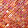 Glasmosaik Fliesen Divina Perlmutt Effekt Rot Produktbild-Vorschau 2