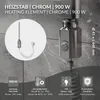 LuxeBath topné těleso 900W, chrom, pro koupelnové Náhled obrázku produktu 2