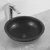 Umywalka nablatowa KERRA KR-354, ceramiczna, antracytowa z Podgląd zdjęcia produktu 3